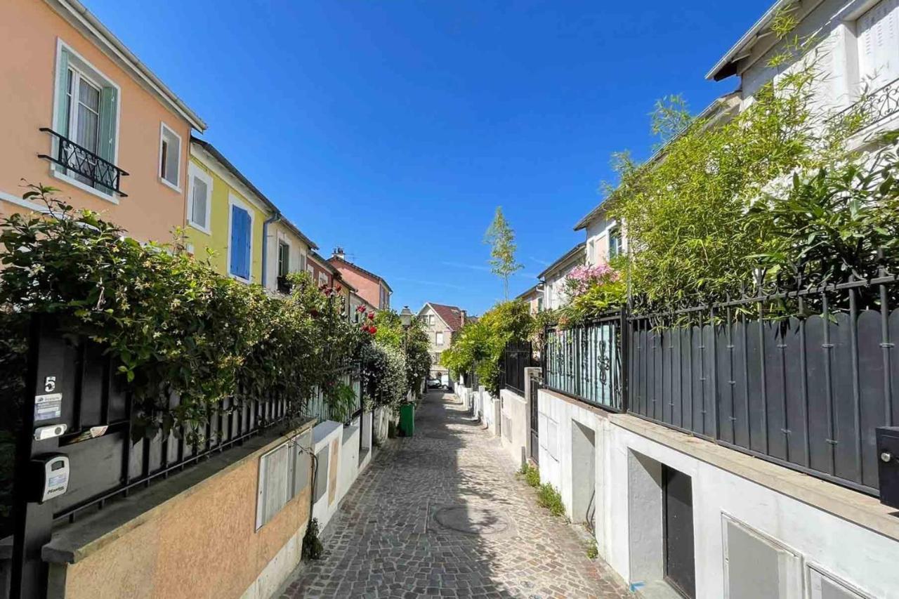 Charming Townhouse With Garden In The City Of Love París Exterior foto